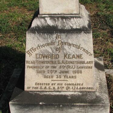 KEANE Edward -1908