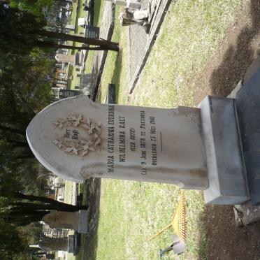KALT Maria Catharina Everdina Wilhelmina nee VUYK 1878-1901