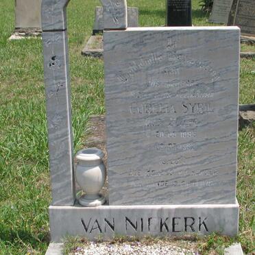 NIEKERK Corelia Sybil, van nee ZEILER 1895-1983