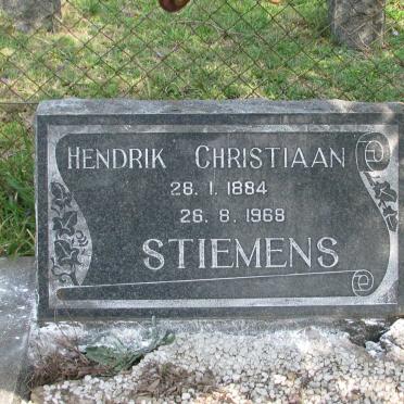 STIEMENS Hendrik Christiaan 1884-1968