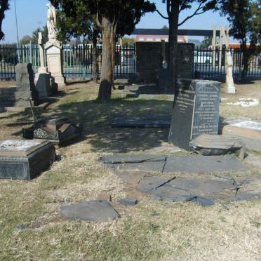 12. Overview of the cemetery