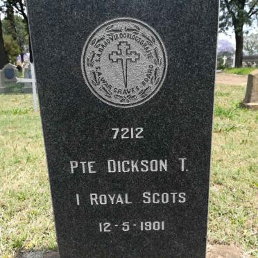 DICKSON T. -1901