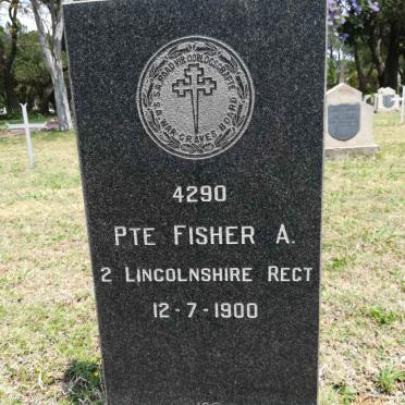 FISHER A. -1900