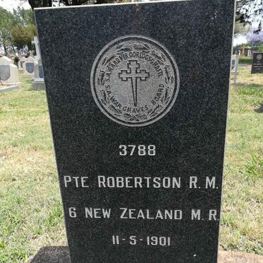 ROBERTSON R.M. -1901