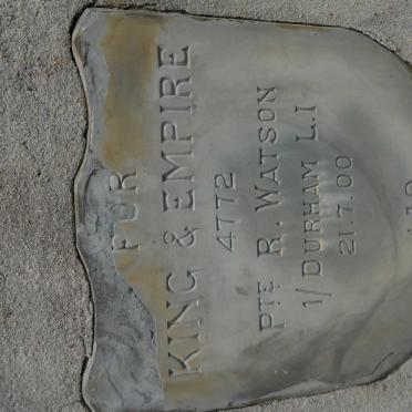 WATSON R. -1900