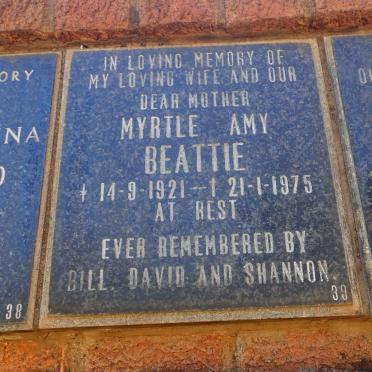 BEATTIE Myrtle Amy 1921-1975