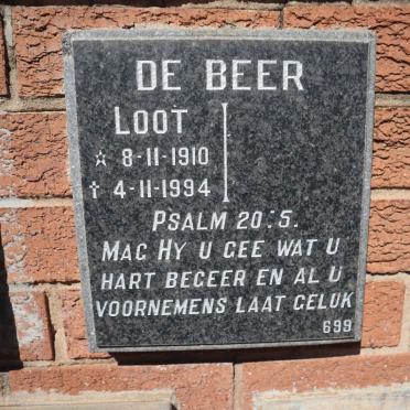 BEER Loot, de 1910-1994