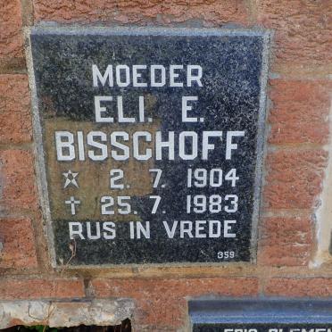 BISSCHOFF Eli. E. 1904-1983