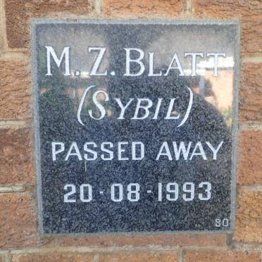 BLATT M.Z. -1993