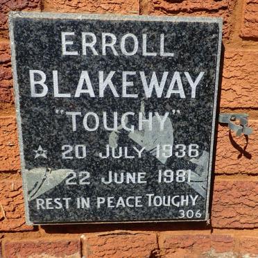 BLAKEWAY Erroll 1936-1981