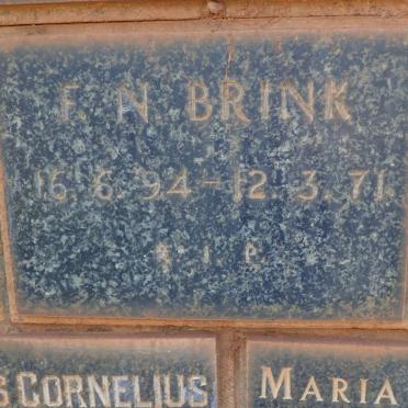 BRINK F.N. 1894-1971