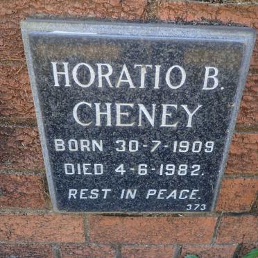 CHENEY Horatio B. 1909-1982
