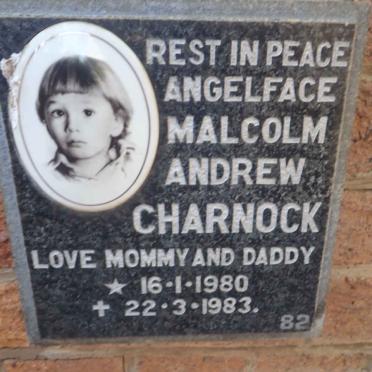 CHARNOCK Malcolm Andrew 1980-1983