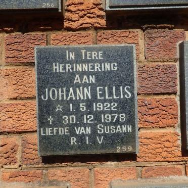 ELLIS Johann 1922-1978