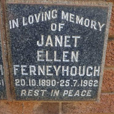 FERNEYHOUGH Janet Ellen 1890-1962