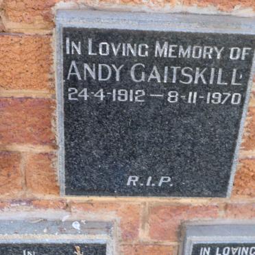 GAITSKILL Andy 1912-1970