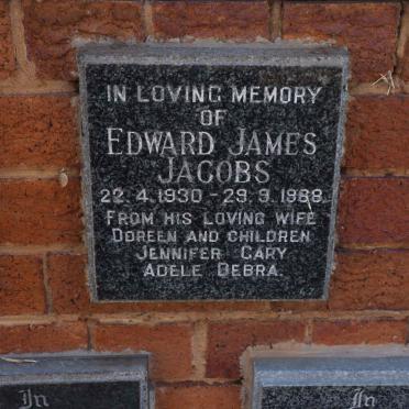 JACOBS Edward James 1930-1988