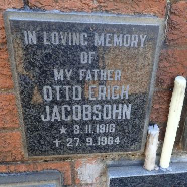 JACOBSOHN Otto Erich 1916-1984