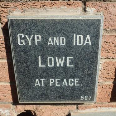 LOWE Gyp &amp; Ida