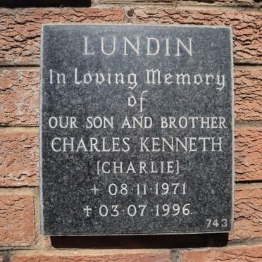 LUNDIN Charles Kenneth 1971-1996