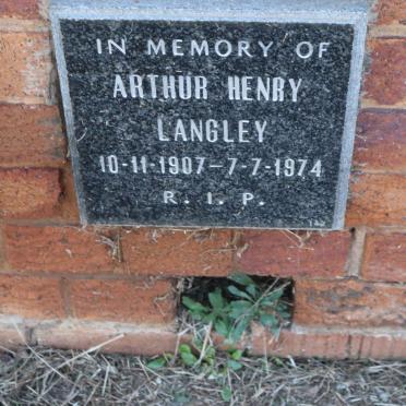 LANGLEY Arthur Henry 1907-1974