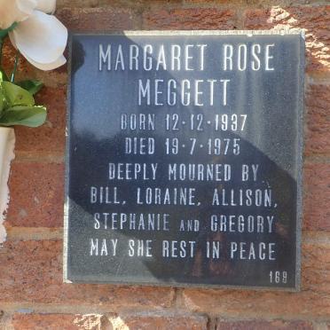 MEGGETT Margaret Rose 1937-1975