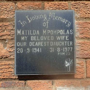 MPOMPOLAS Matilda 1941-1977