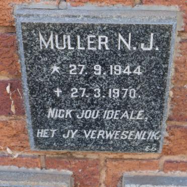 MULLER N.J. 1944-1970