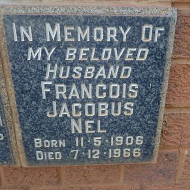 NEL Francois Jacobus 1906-1966