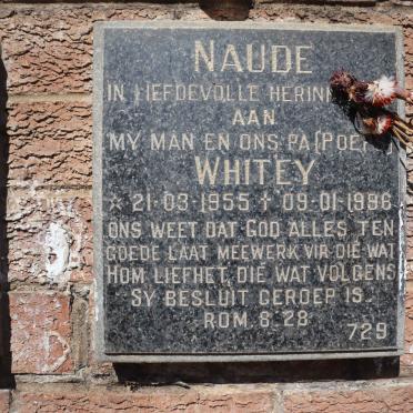 NAUDE Whitey 1955-1996