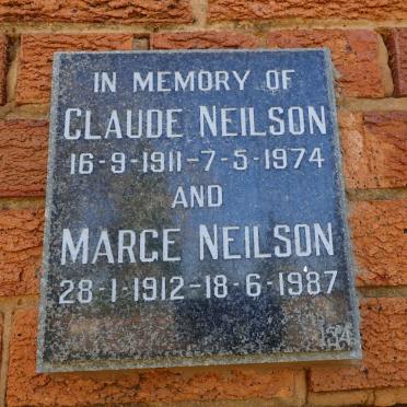 NEILSON Claude 1911-1974 &amp; Marge 1912-1987