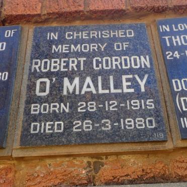 O'MALLEY Robert Gordon 1915-1980