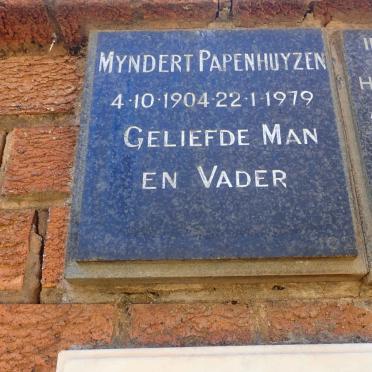 PAPENHUYZEN Myndert 1904-1979