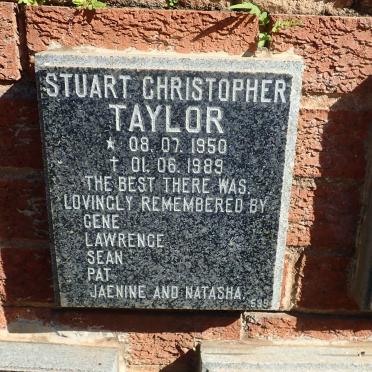 TAYLOR Stuart Christopher 1950-1989