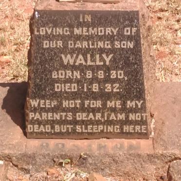 ? Wally 1930-1932