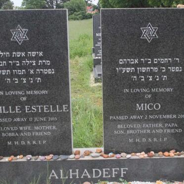 ALHADEFF Mico -2015 & Cecille Estelle -2015