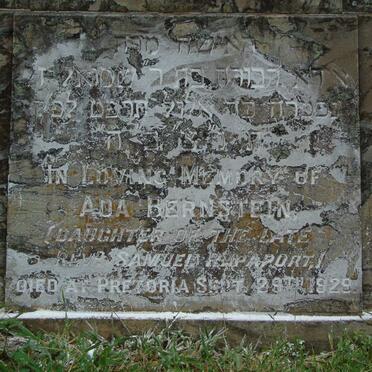 BERNSTEIN Ada -1929