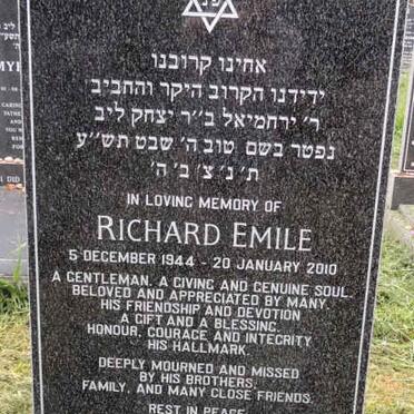 KATZEFF Richard Emile 1944-2010