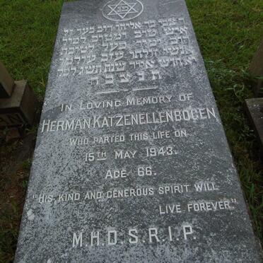 KATZENELLENBOGEN Herman -1943