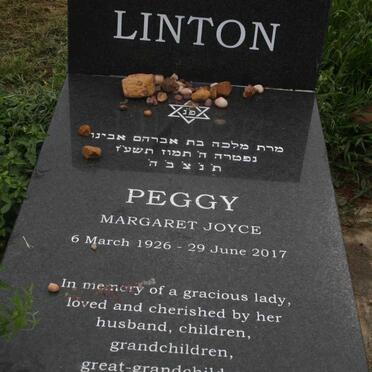 LINTON Margaret Joyce 1926-2017