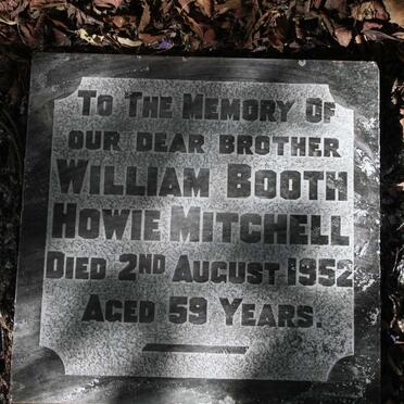 MITCHELL William Booth Howie -1952