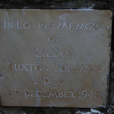 FORMAN Lilian Buxton -1948