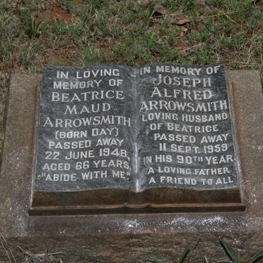 ARROWSMITH Joseph Alfred -1959 & Beatrice Maud DAY -1948 :: ARROWSMITH James Alfred William 1907-1988_2