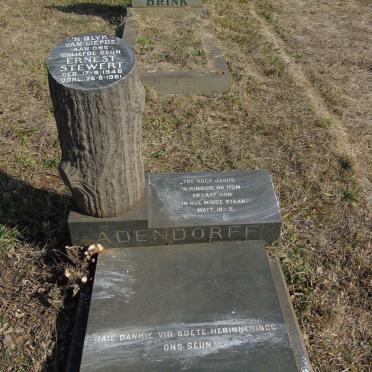 ADENDORFF Ernest Stewert 1948-1961