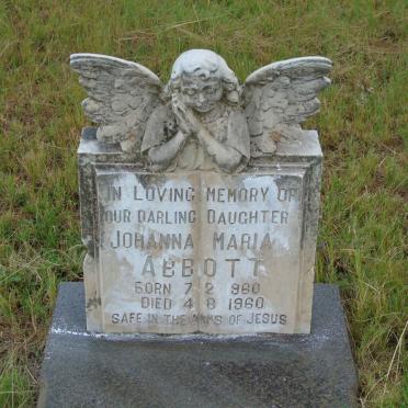 ABBOTT Johanna Maria 1960-1960