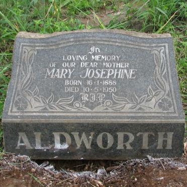 ALDWORTH Mary Josephine 1888-1950