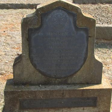 ARNOTT Charles Henry Markham -1919