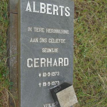 ALBERTS Gerhard 1973-1973