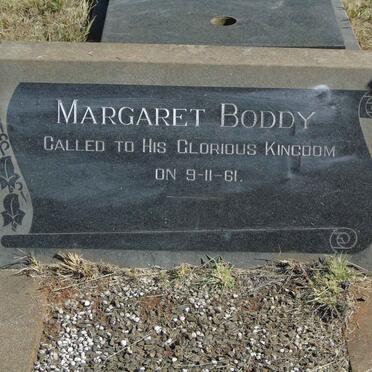 BODDY Margaret -1961
