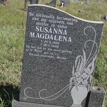 BOTHA Susanna Magdalena 1928-1999